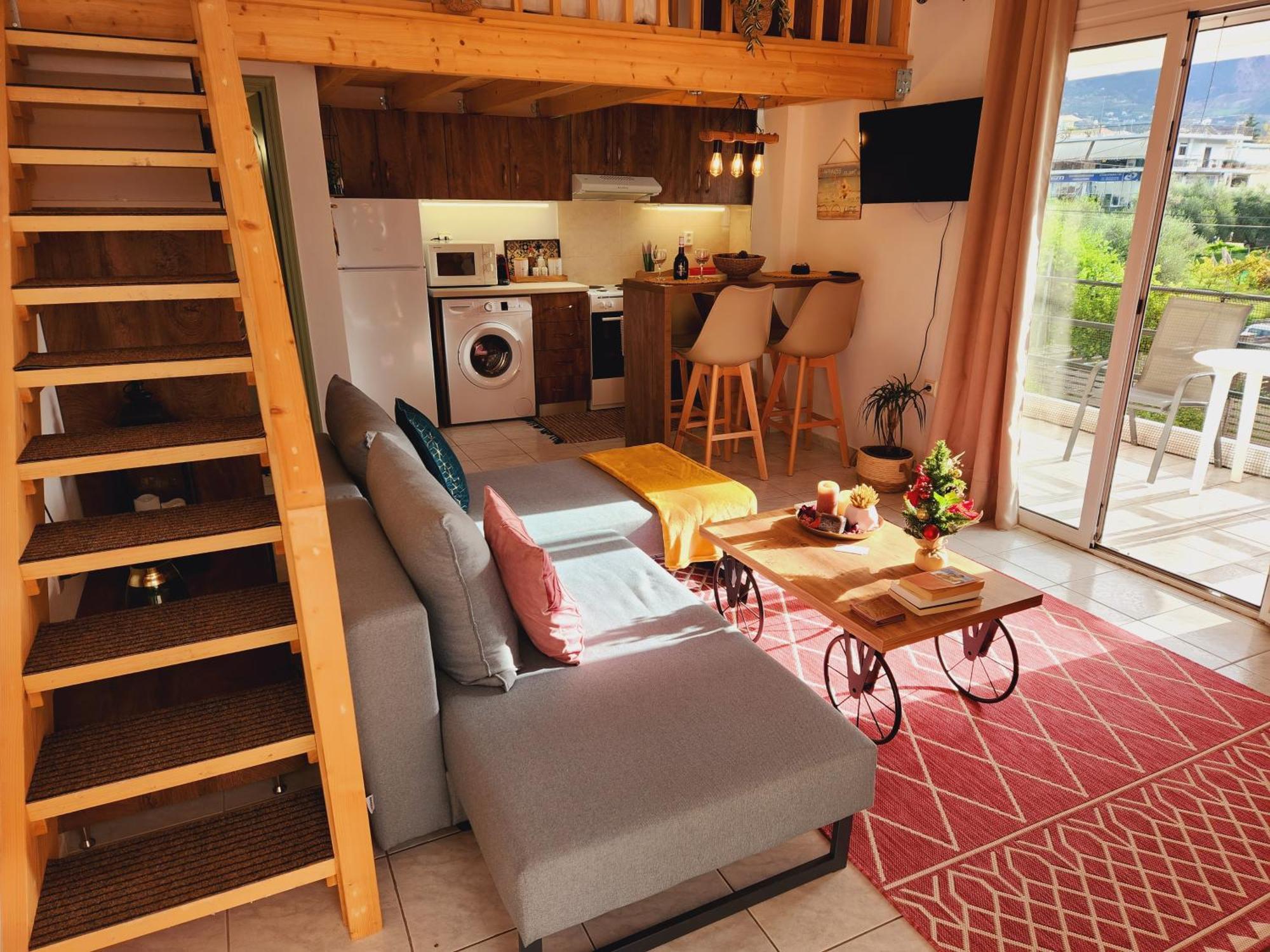 Luxury Loft Apartment Vivian Патра Экстерьер фото